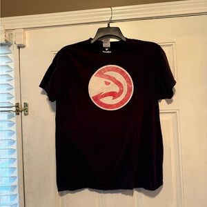 Fanatics Black Tee with Red and White Logo